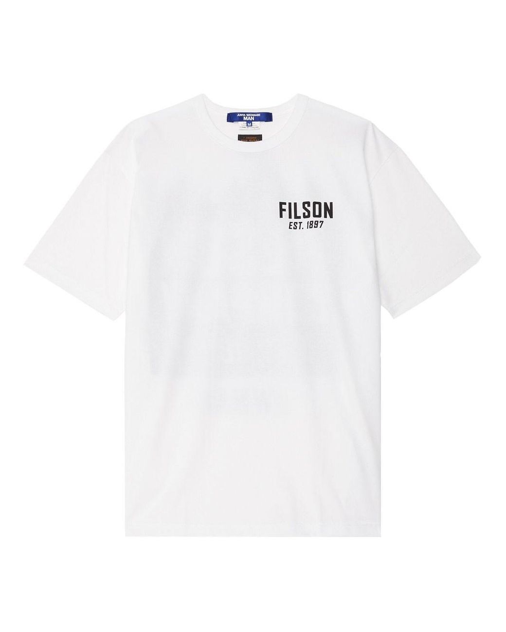 JUNYA WATANABE COMME DG White X Filson T-shirt With Cotton Jersey Graphic for men