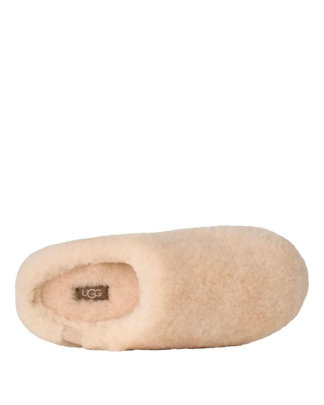 Ugg Natural Slip On Elea Fluffed