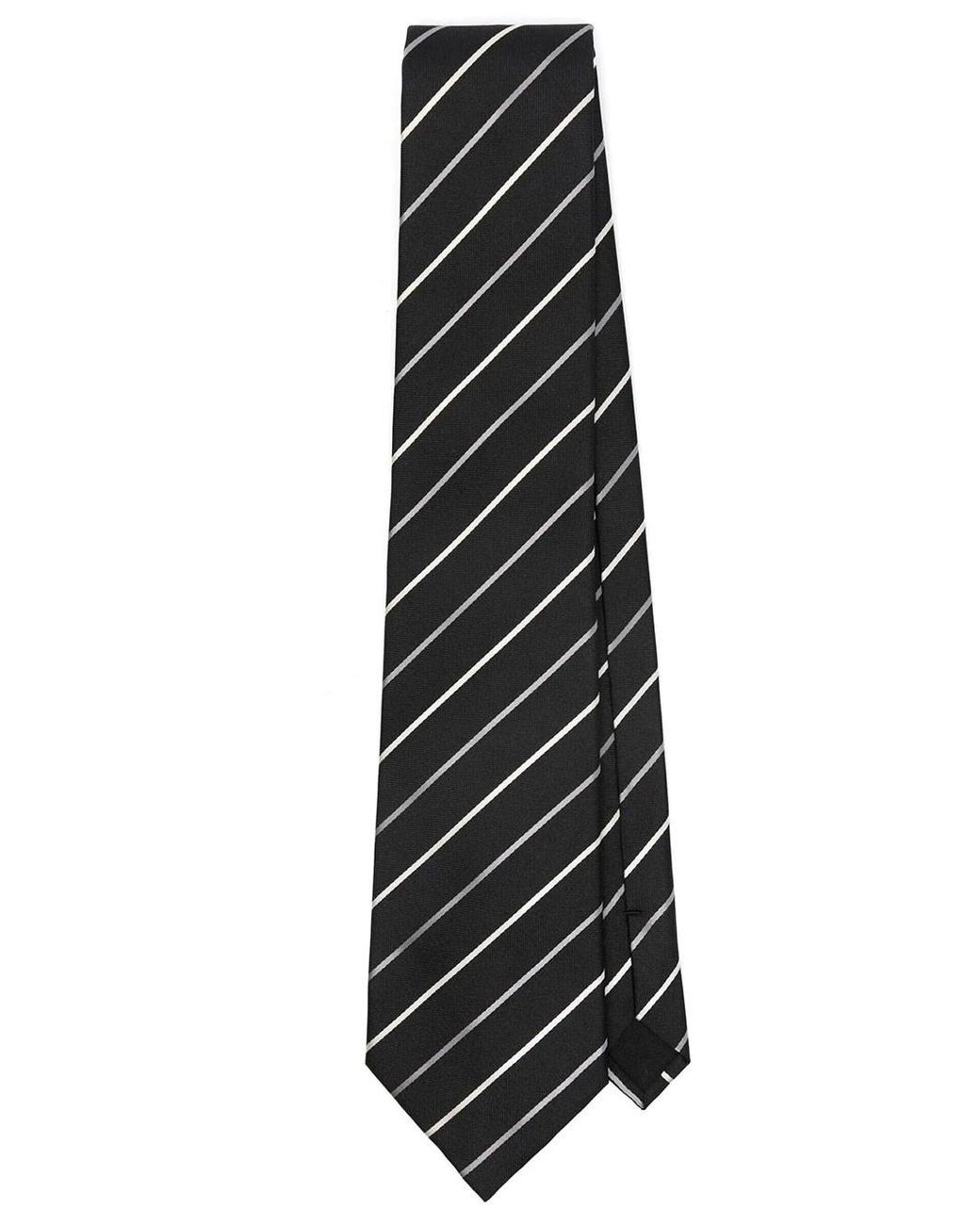 Saint Laurent Black Wide Tie for men