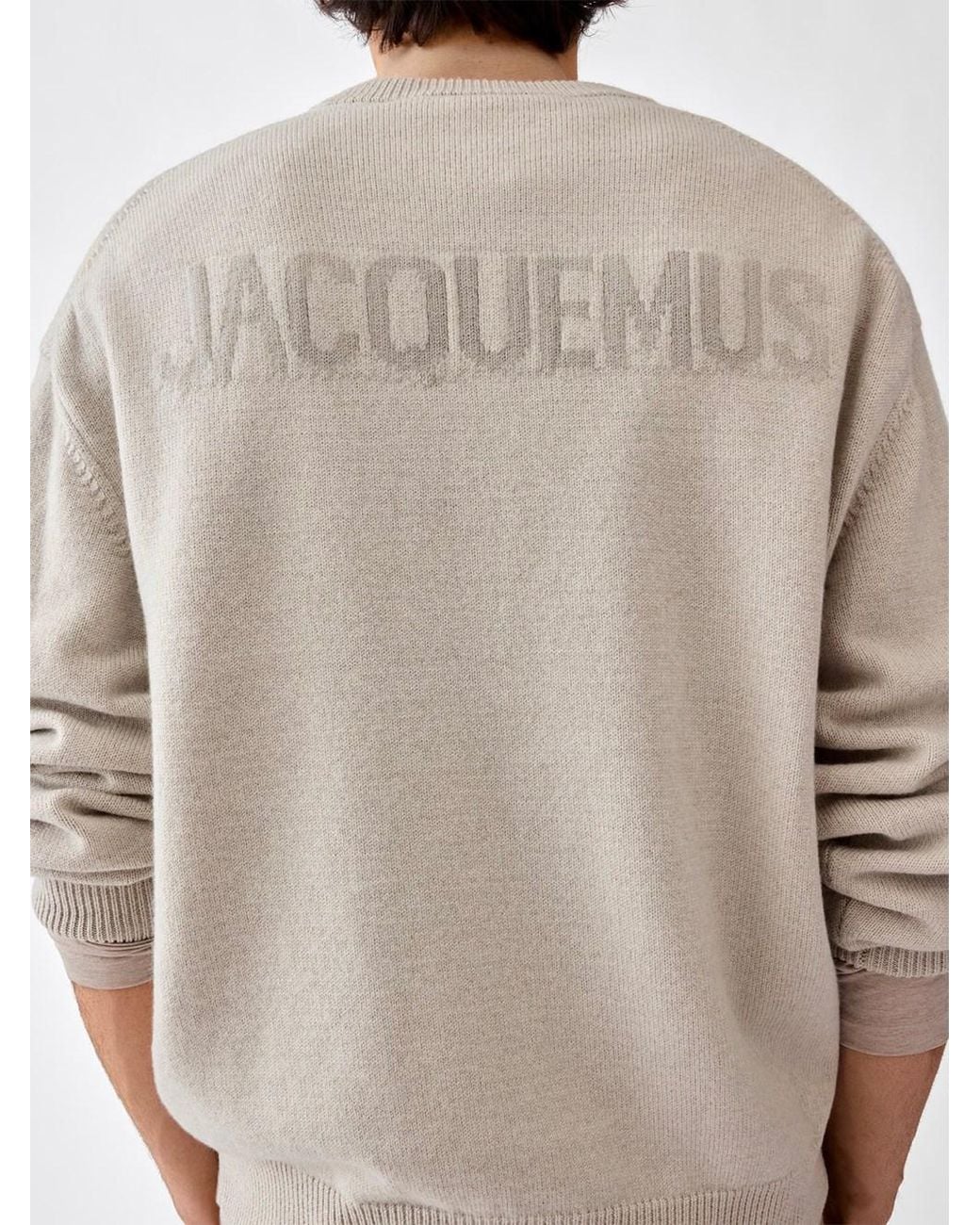 Jacquemus White "La Maille Moulin" for men