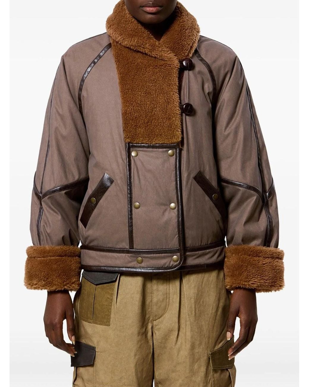 Isabel Marant Brown Olinka Jacket