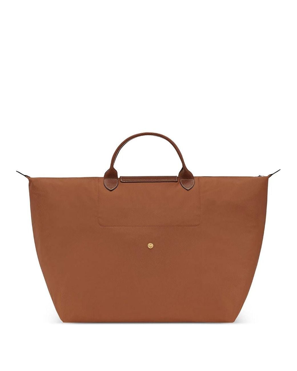 Longchamp Brown L Le Pliage Original Travel Bag