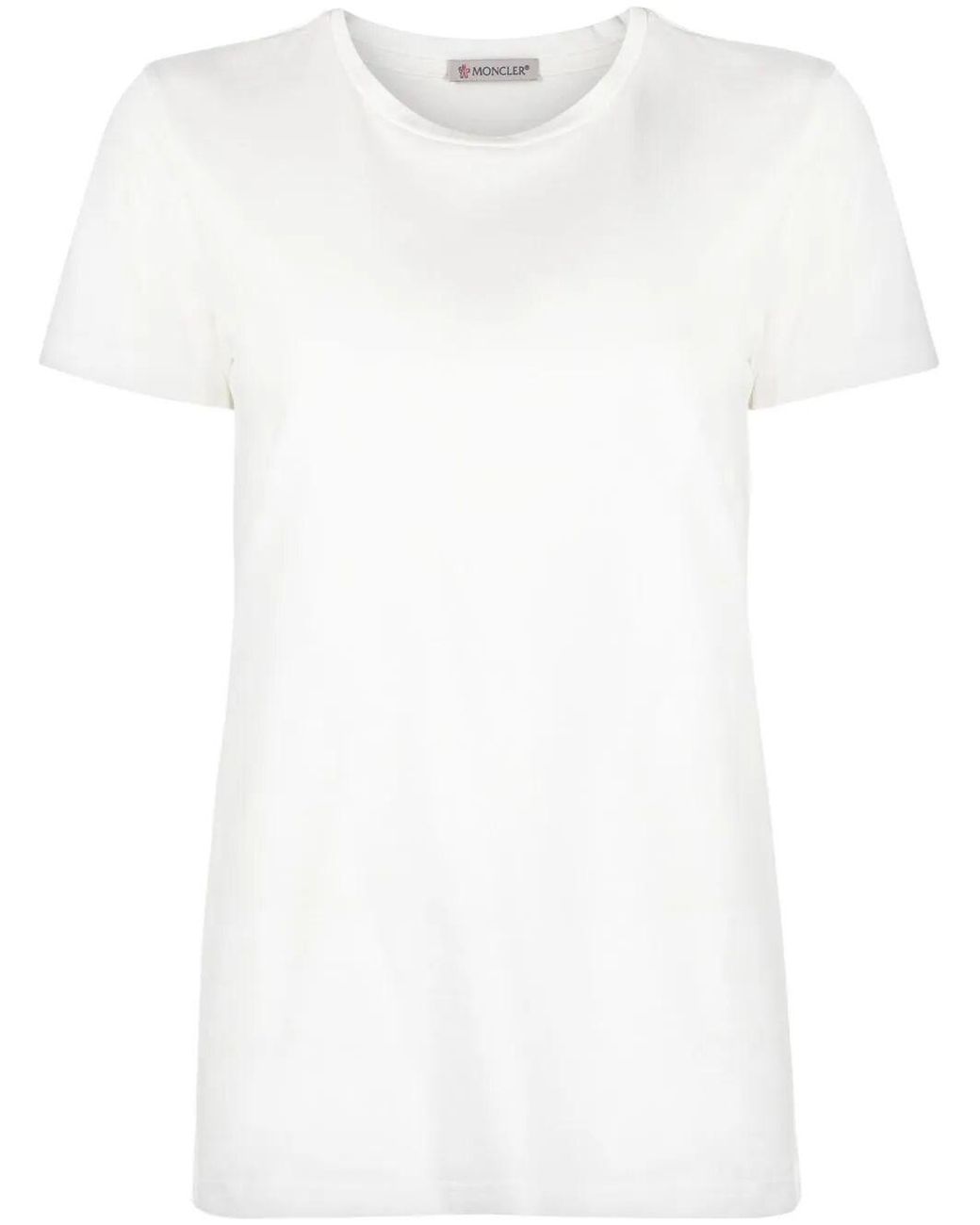 Moncler White Crew-Neck T-Shirt