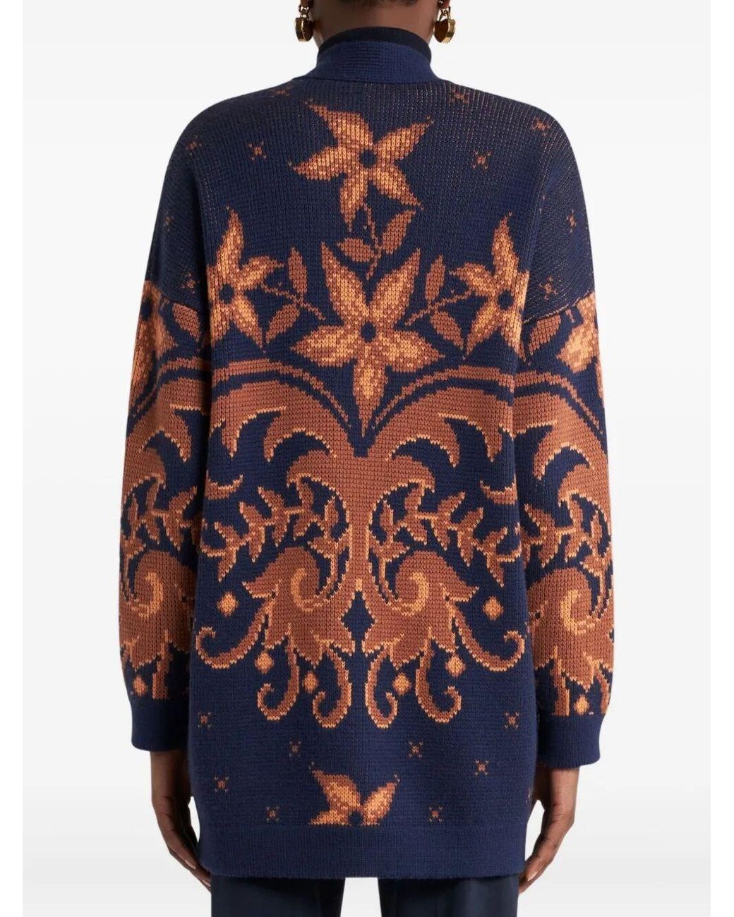 Etro Blue Cardigan