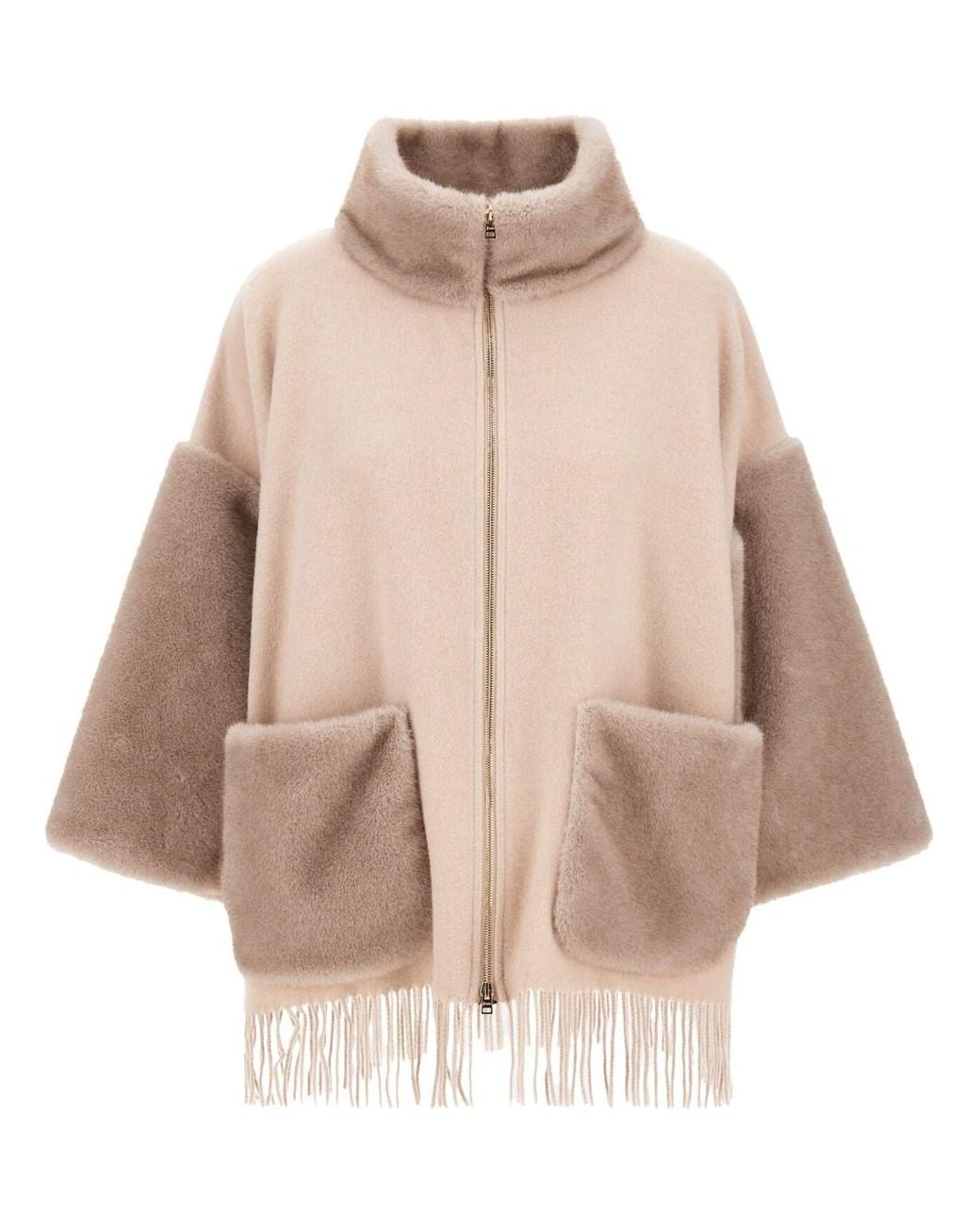 Herno Natural Poncho