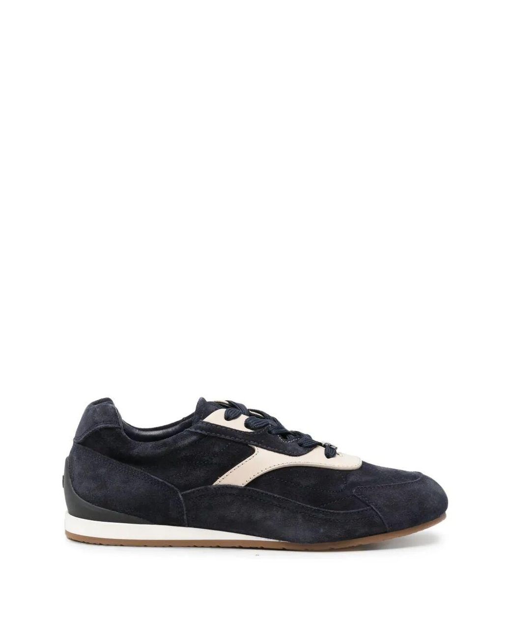 Ferragamo Blue Lace Up Sneakers for men