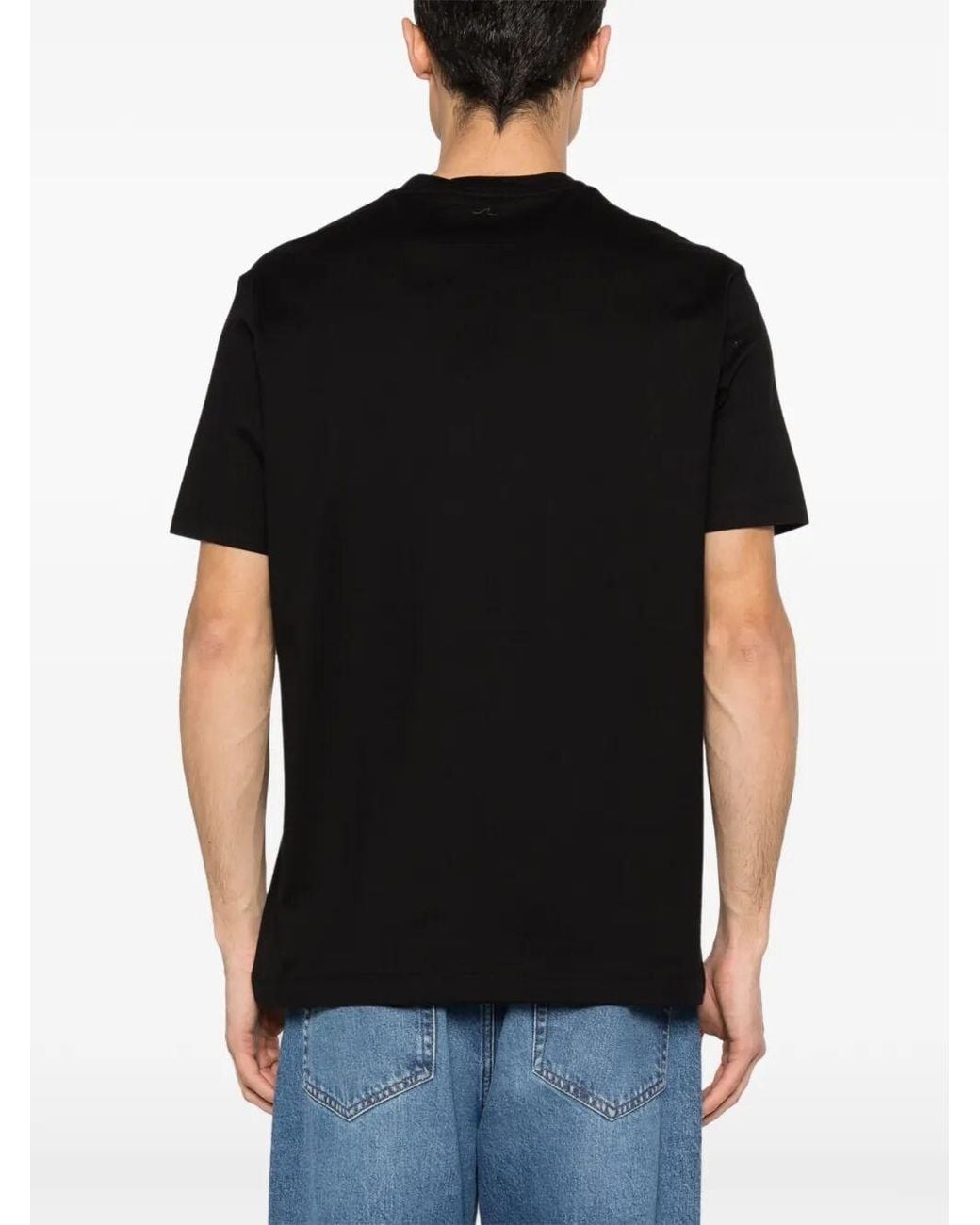 Paul & Shark Black Crew Neck T-Shirts for men
