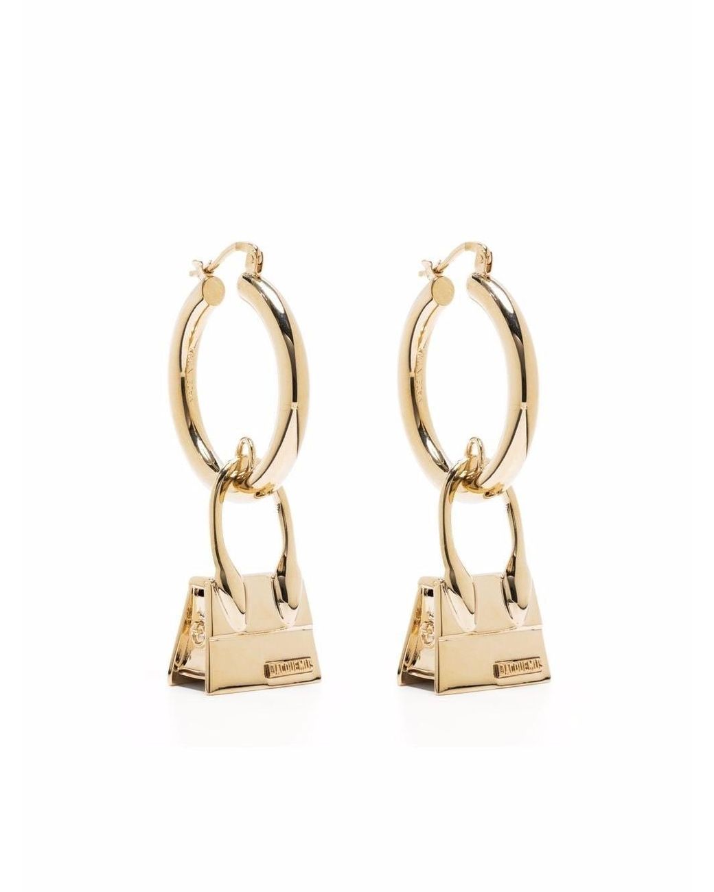 Jacquemus Les Chiquito Bag Earrings in Metallic | Lyst Australia