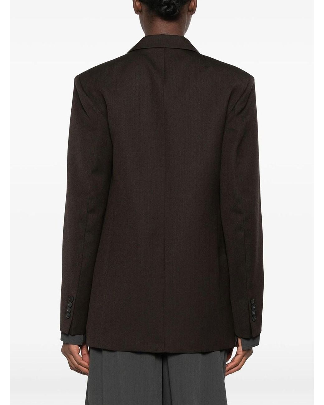 Victoria Beckham Black Blazer Monopetto