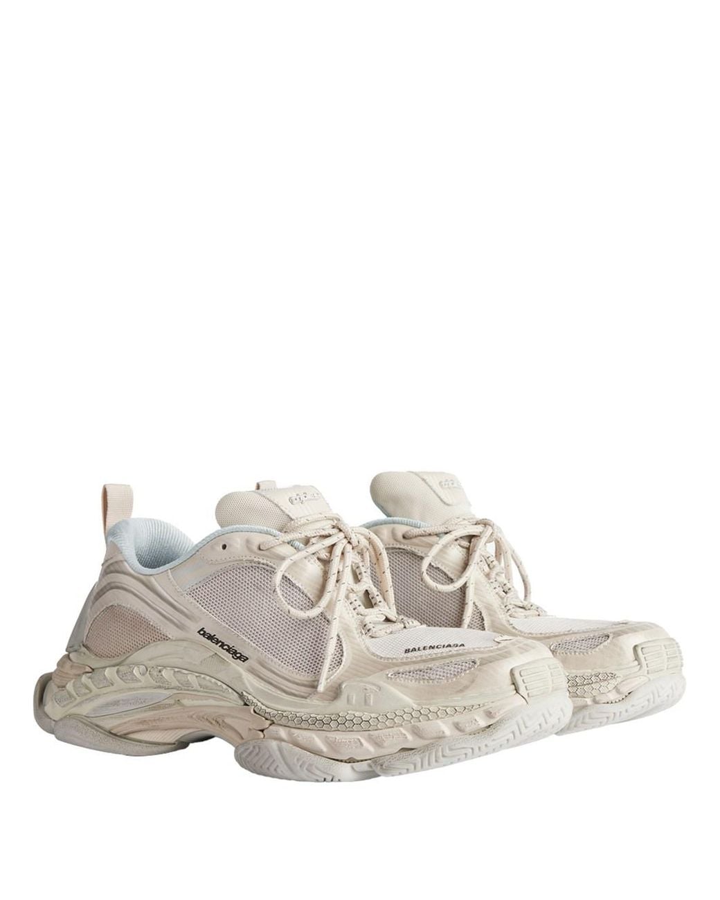Balenciaga White Triple S.2 Sneakers