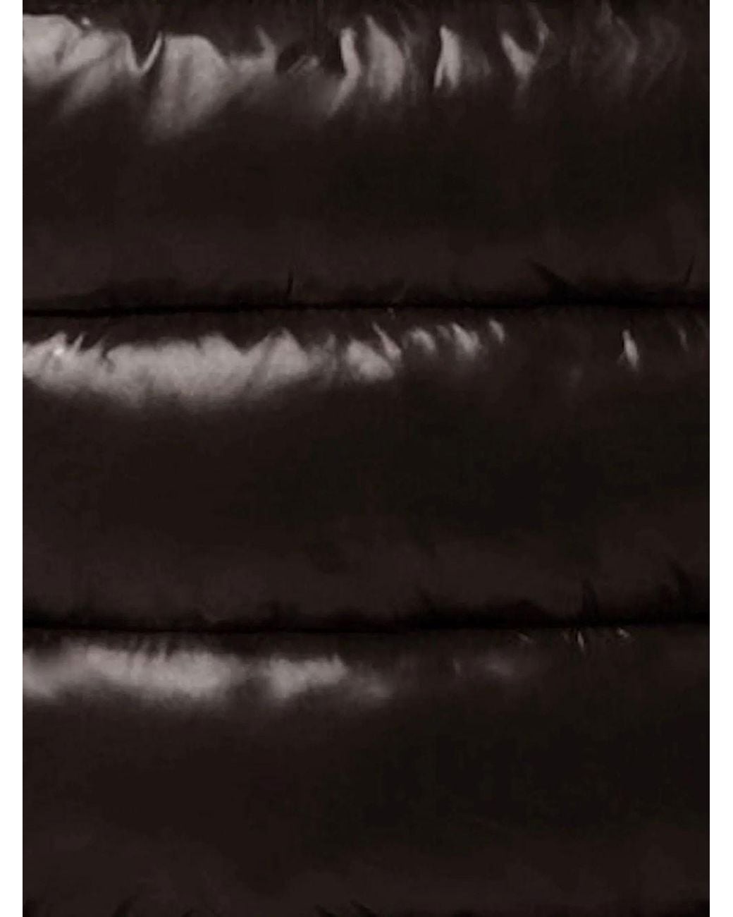 Save The Duck Black Cosmary Lacquer-effect Down Jacket
