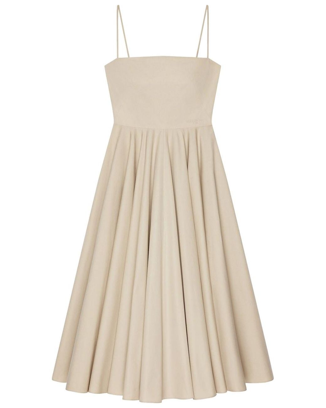Givenchy Natural Sliced Long Dress