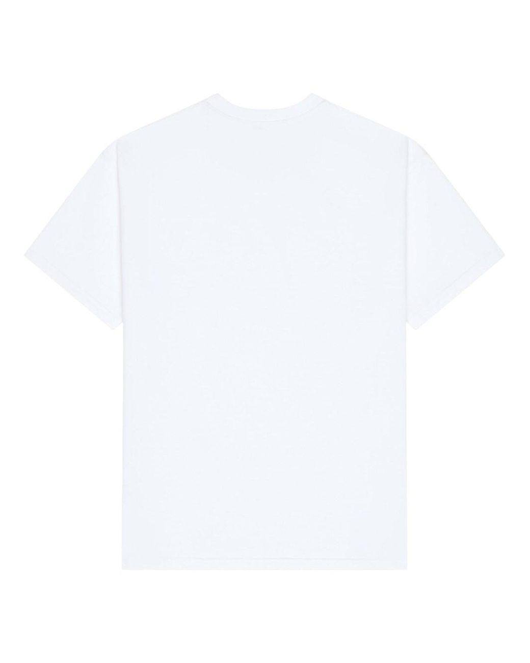 Givenchy White Paris Gros Grain Cotton T-Shirt for men