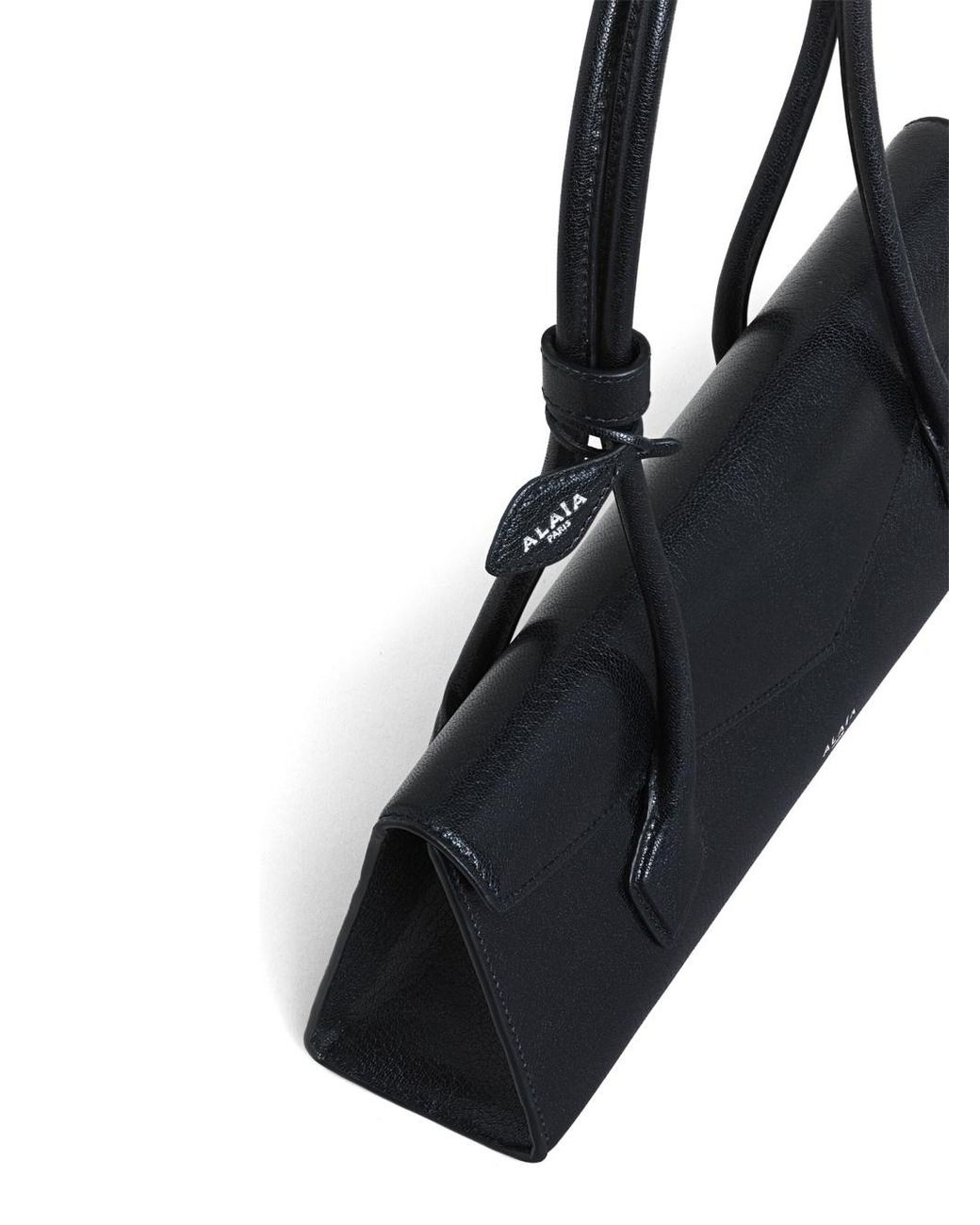 Alaïa Blue Borsa Le Teckel Flap Media