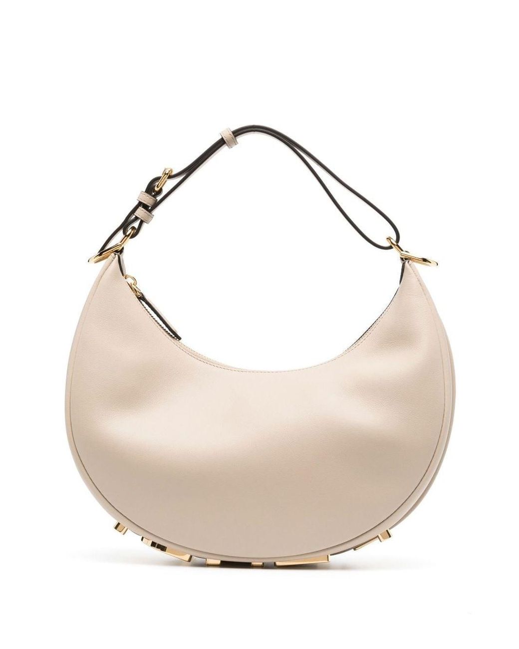 Fendi Small Graphy Shoulder Bag in White Lyst