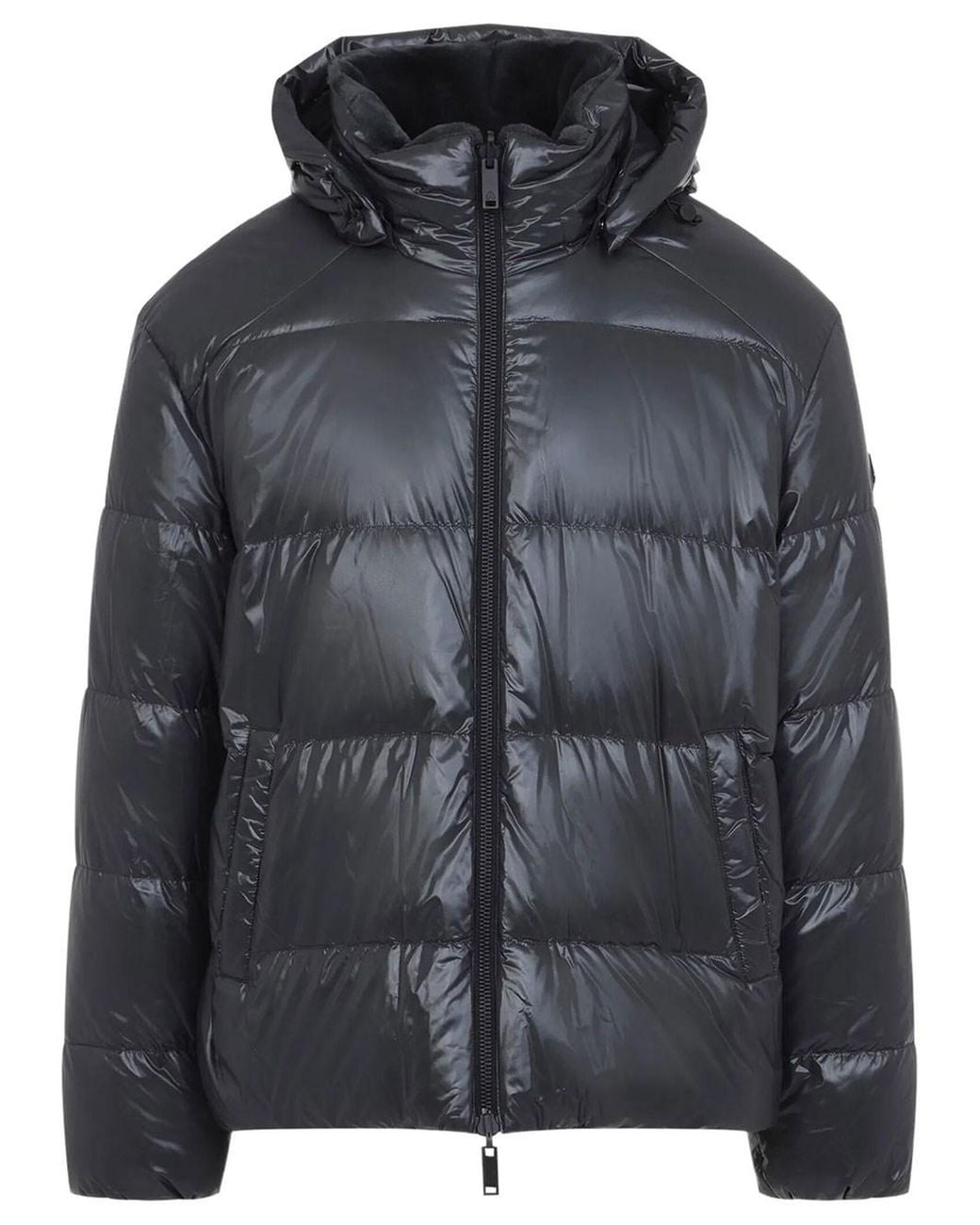 Moose Knuckles Black Reversible Kings Down Jacket for men