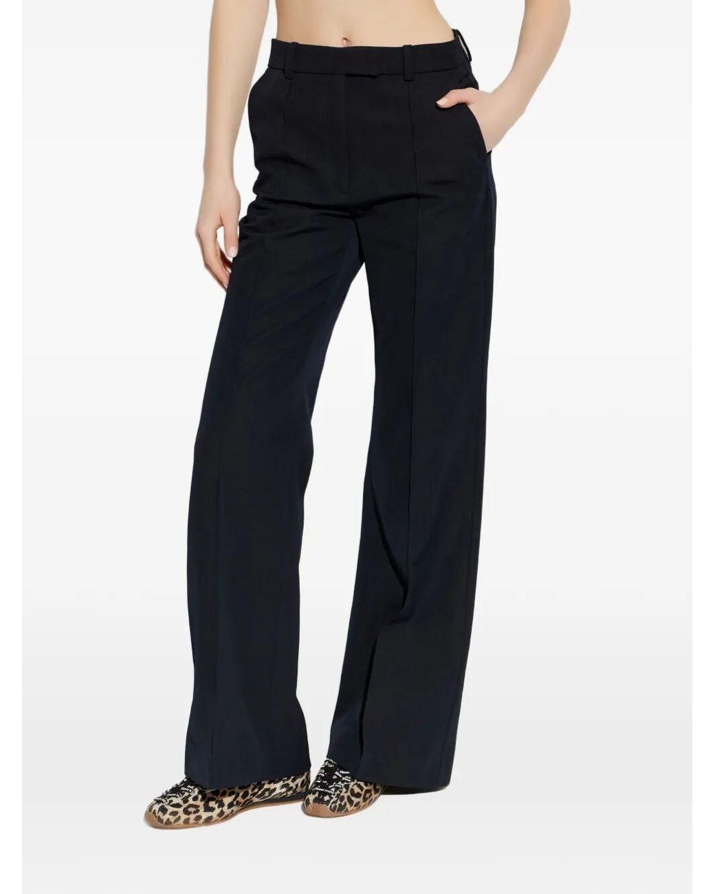 A.P.C. Blue Jude Straight-Leg Trousers