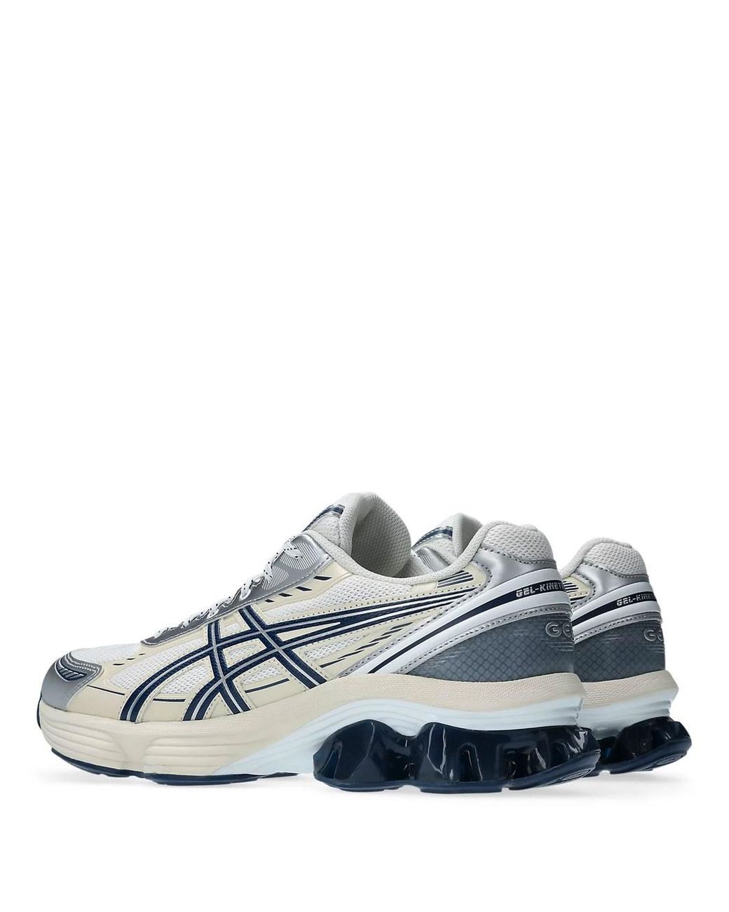 Asics White Gel-Kinetic Fluent Sneakers for men
