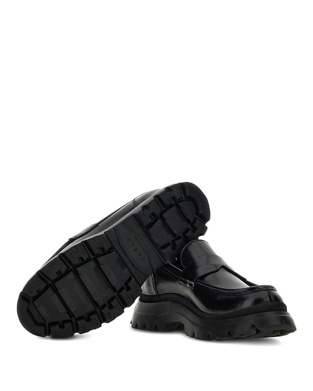 Hogan Black Mocassini H692 for men