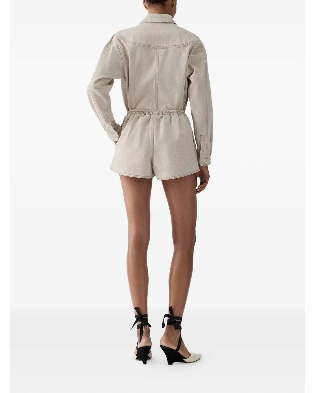Jacquemus Natural Le Short De-Nimes Amelo