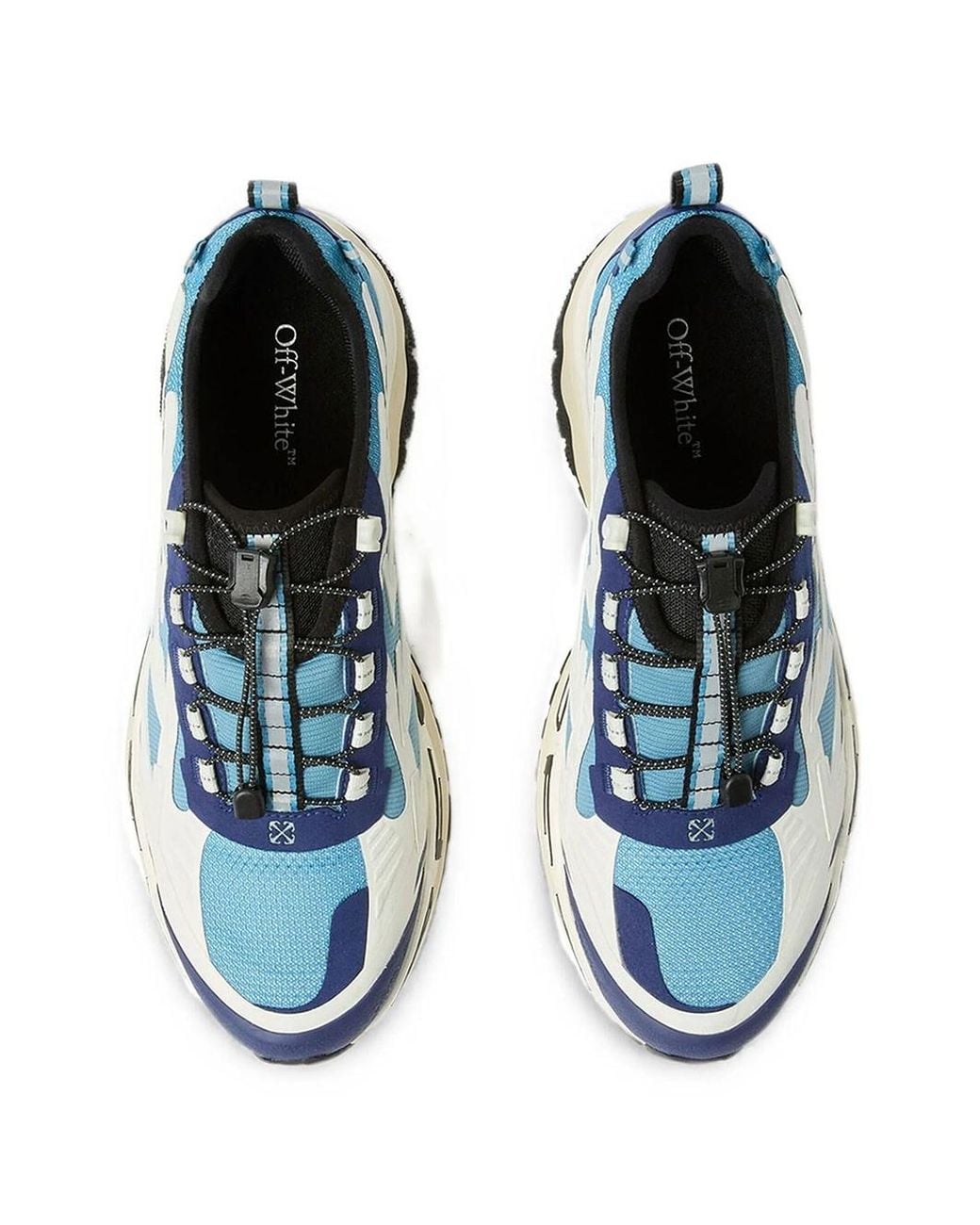 Off-White c/o Virgil Abloh Blue Brb Trail Low Sneakers for men