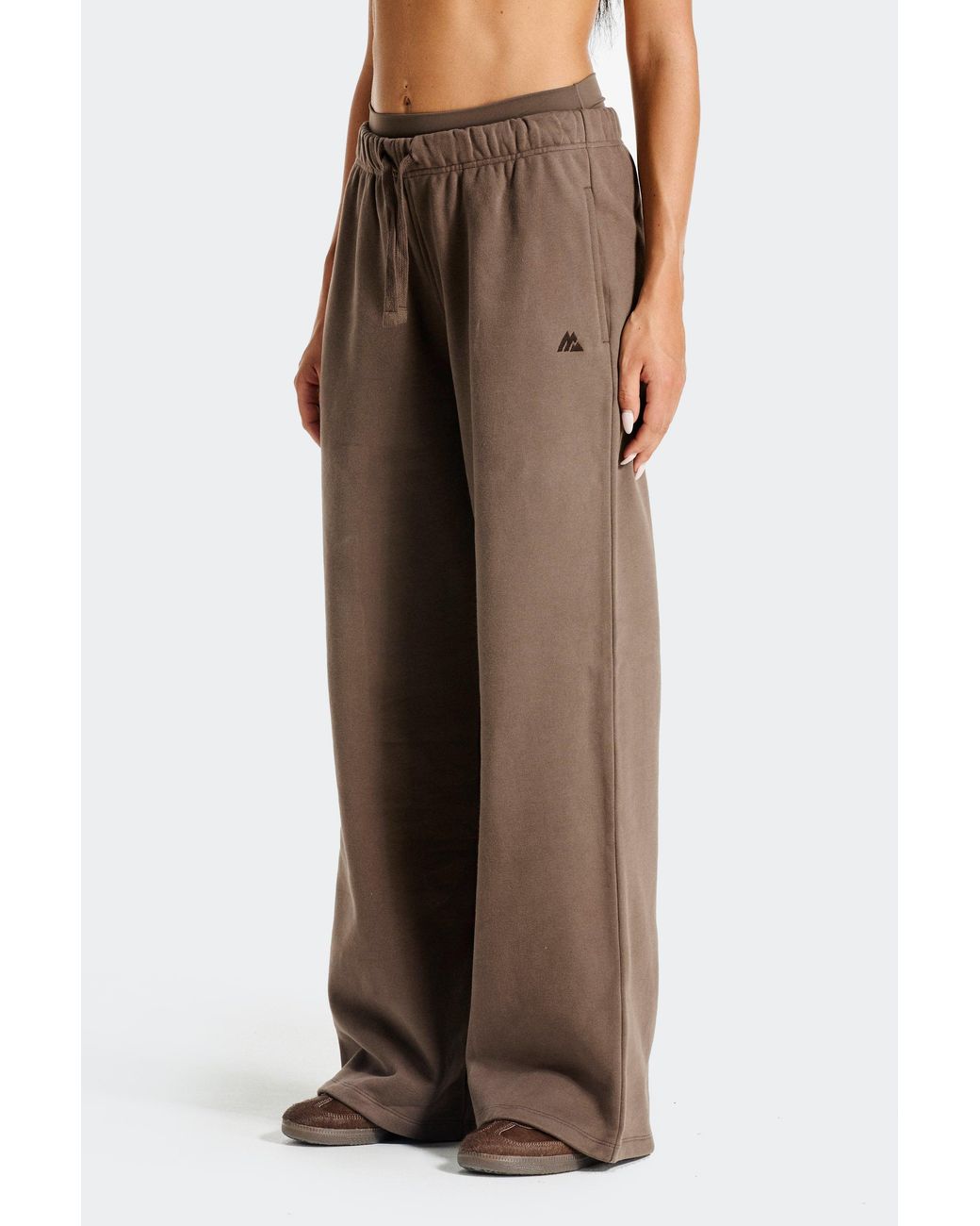 MONTIREX Brown Form Wide Leg Jogger