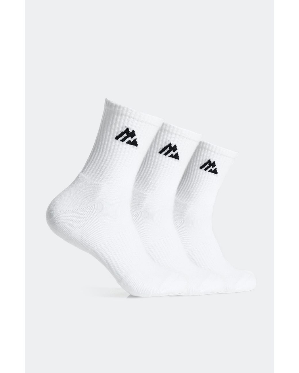 MONTIREX White 3 Pack Socks