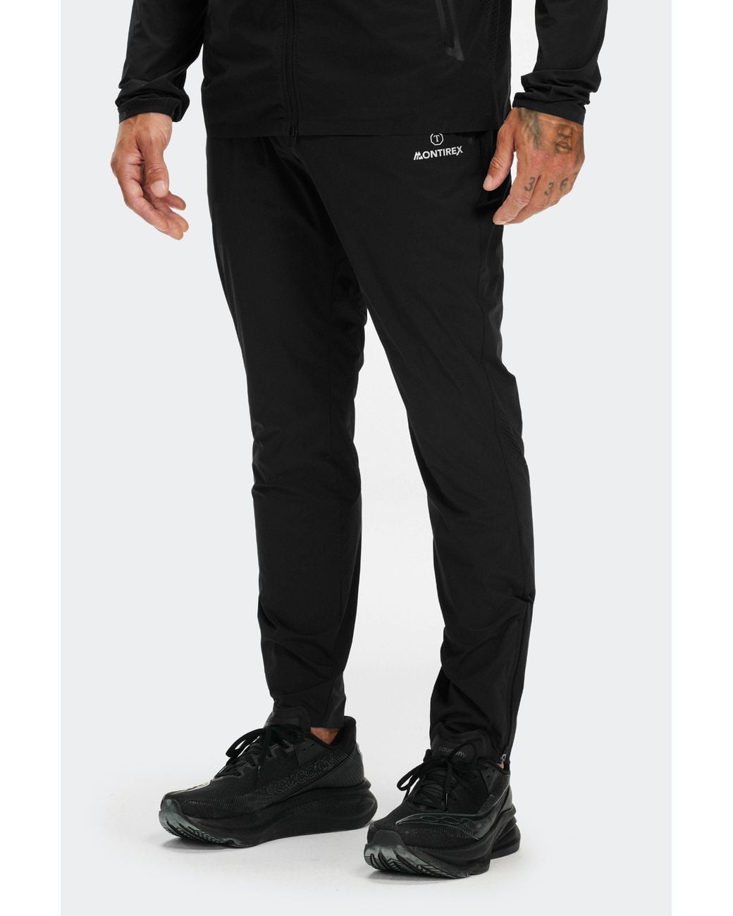 MONTIREX Black Topuria Training Pant for men