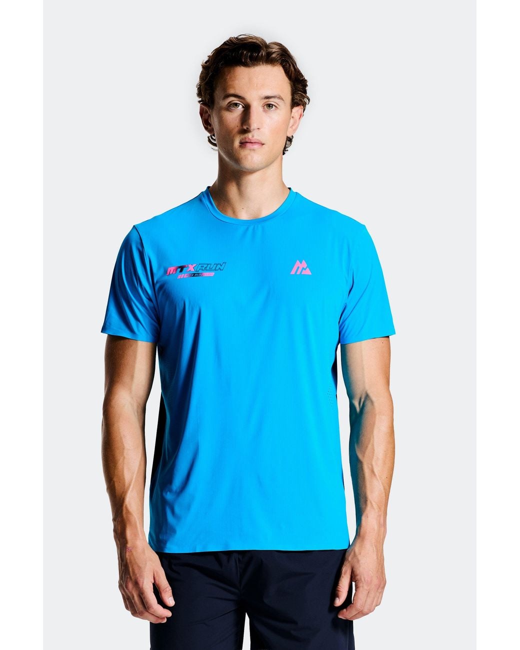 MONTIREX Blue Mtx Run Vertex T-Shirt for men
