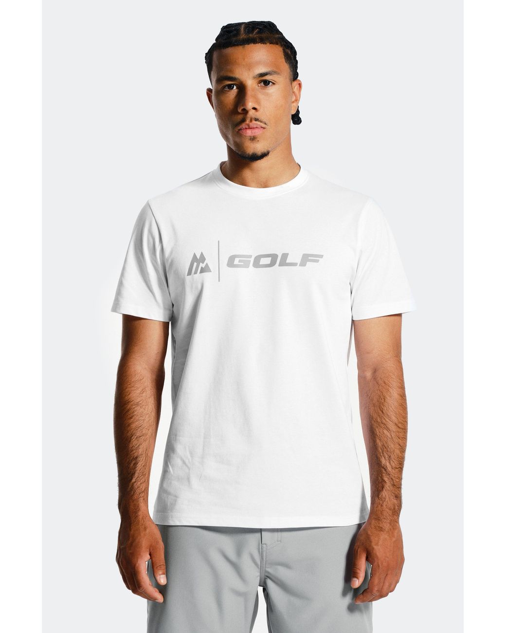 MONTIREX White Golf T-Shirt for men
