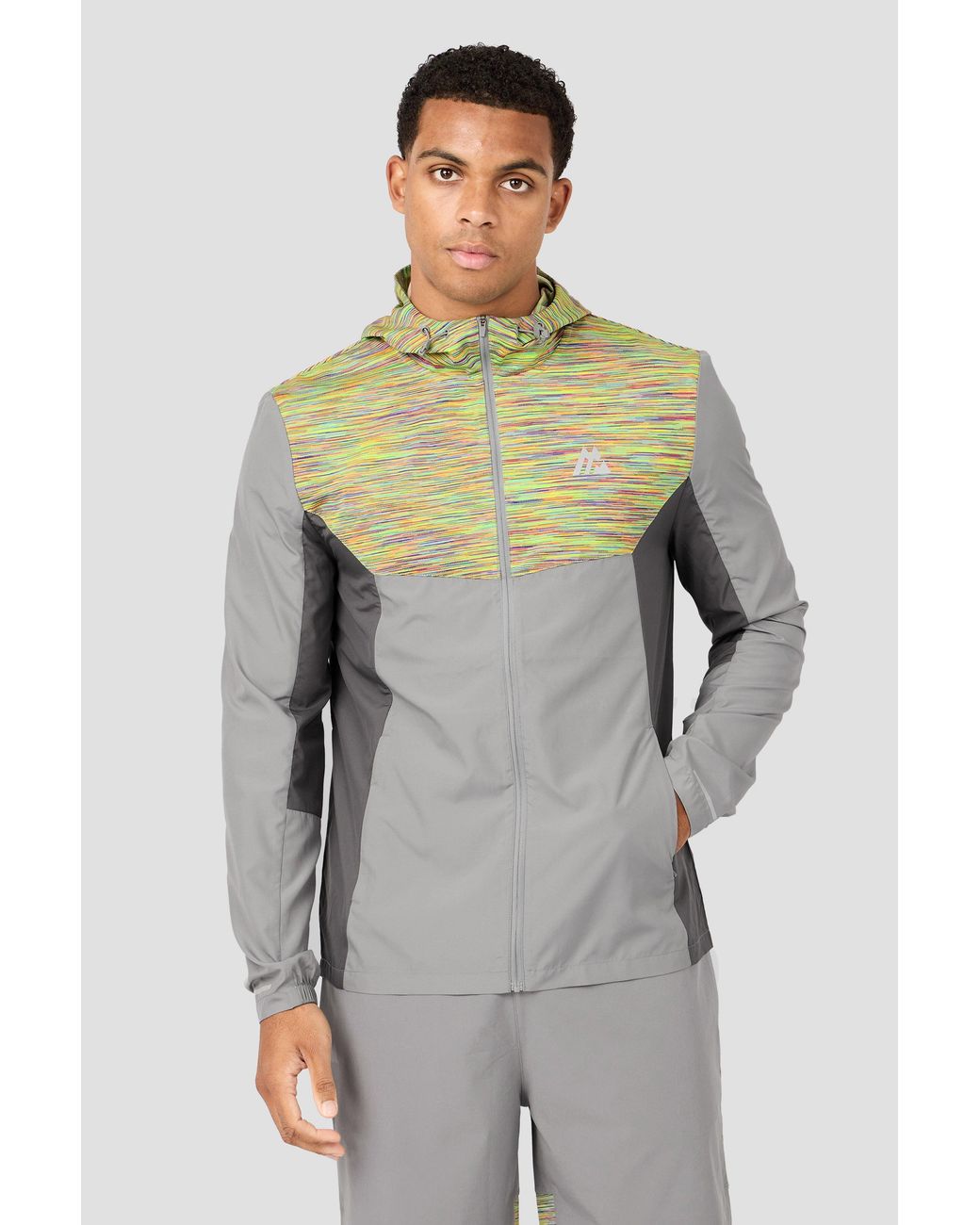 MONTIREX Gray Trail Windbreaker for men