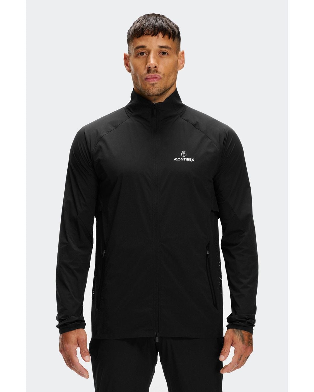 MONTIREX Black Topuria Training Jacket for men