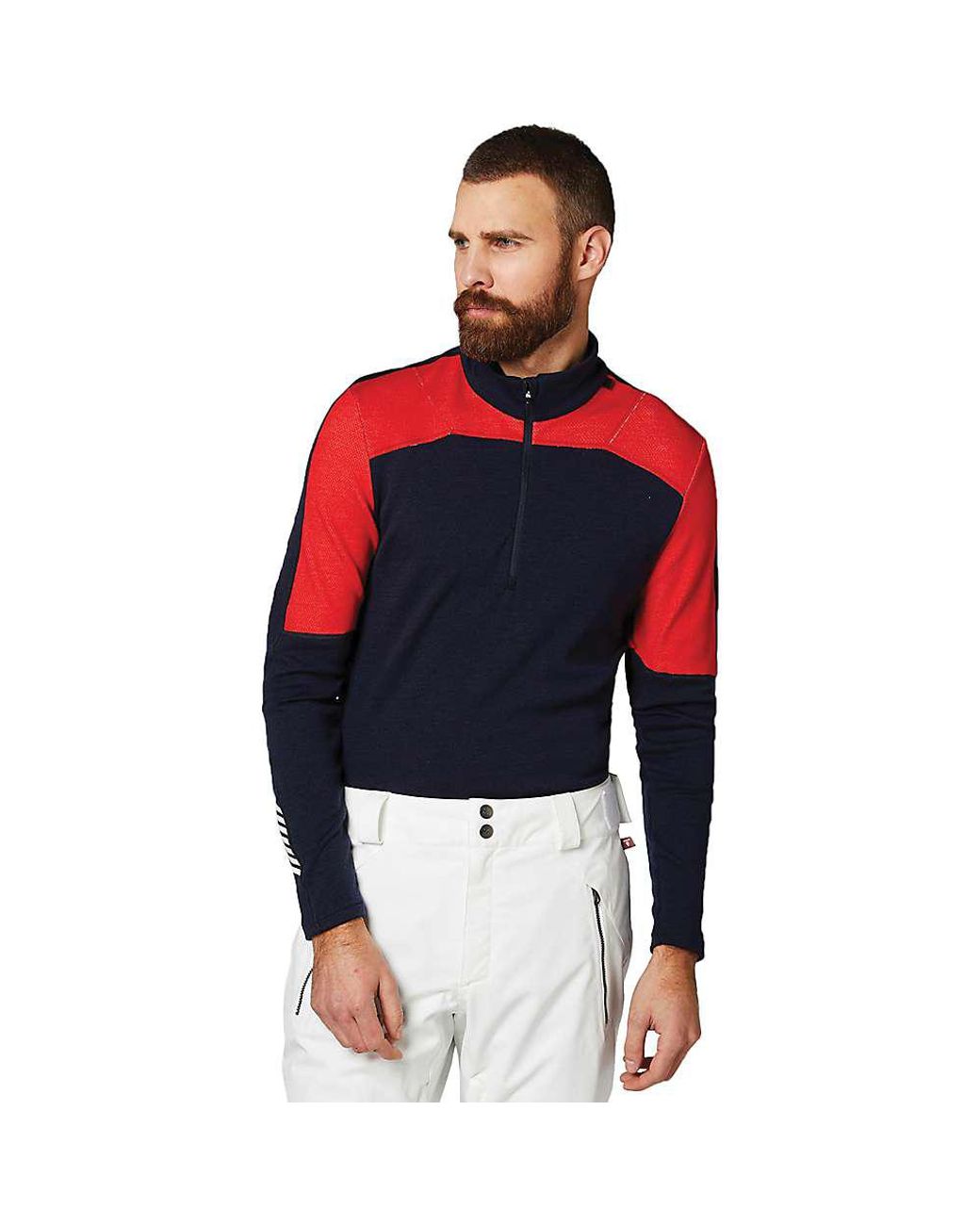 Lyst - Helly Hansen Hh Lifa Merino Max 1/2 Zip Top in Blue for Men