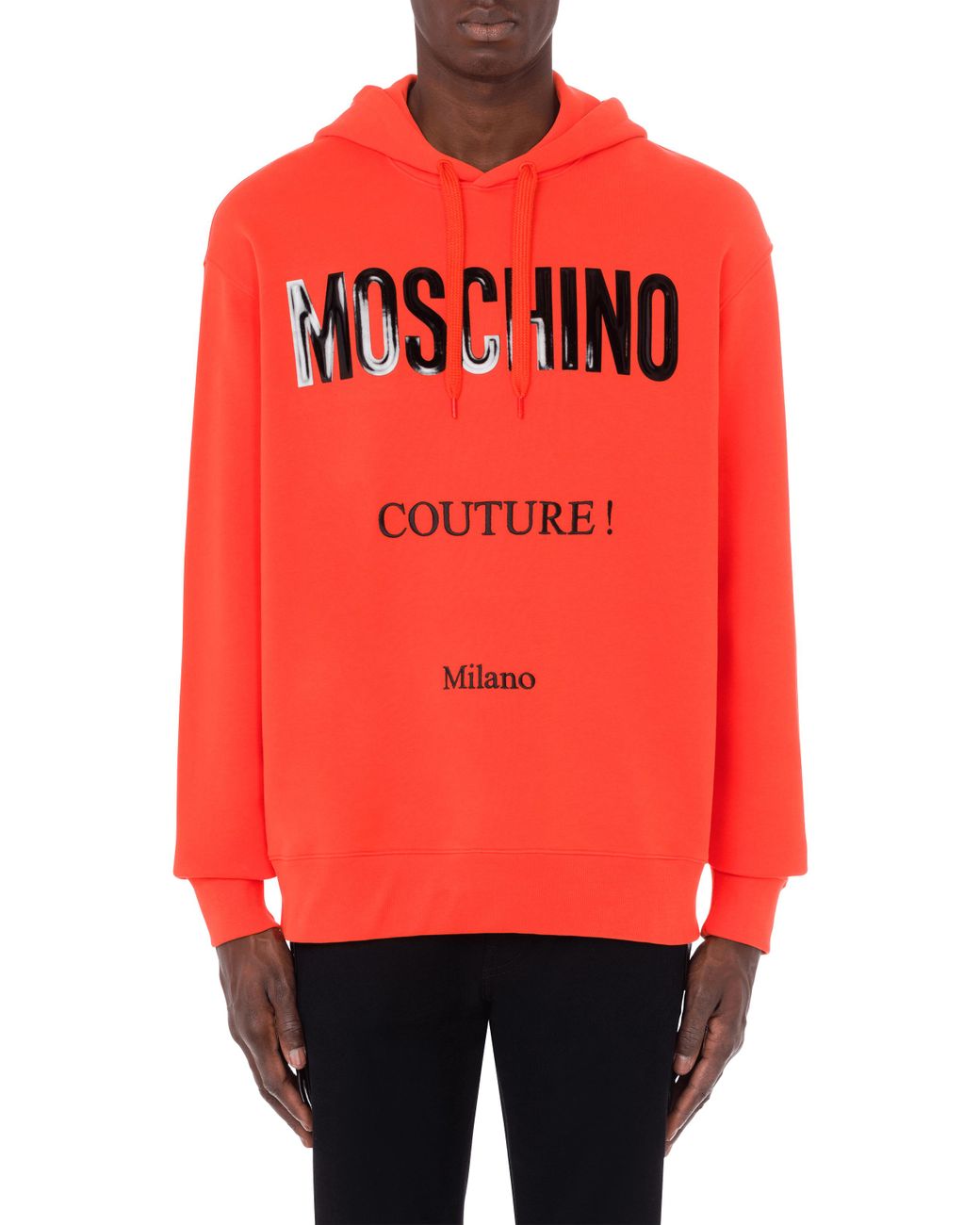 Moschino Hoodie Vinyl Couture in Orange für Herren | Lyst DE