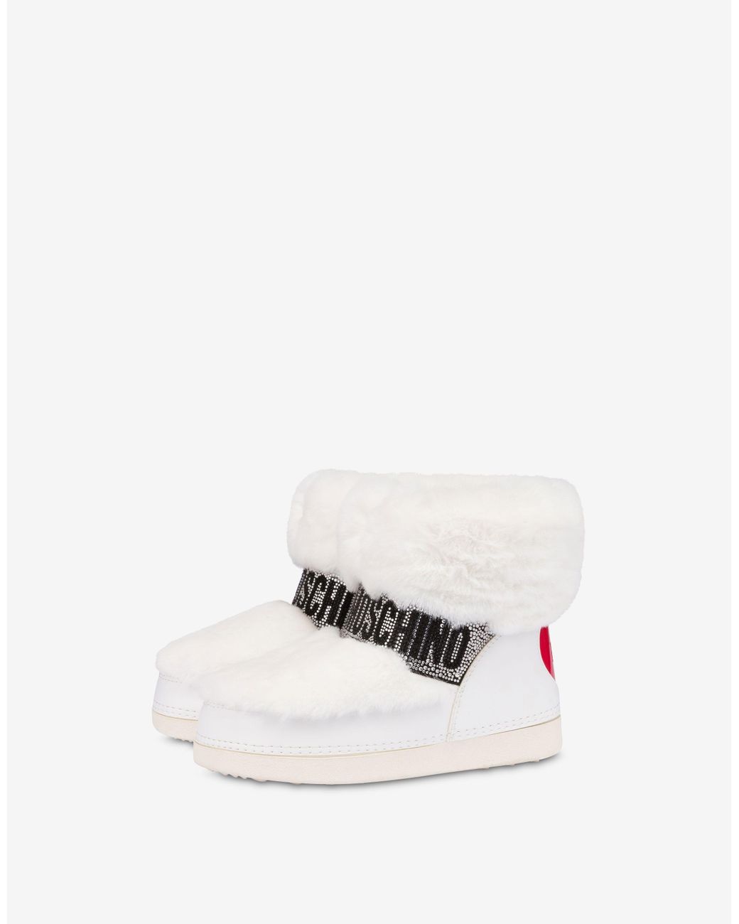 moschino sequin moon boots