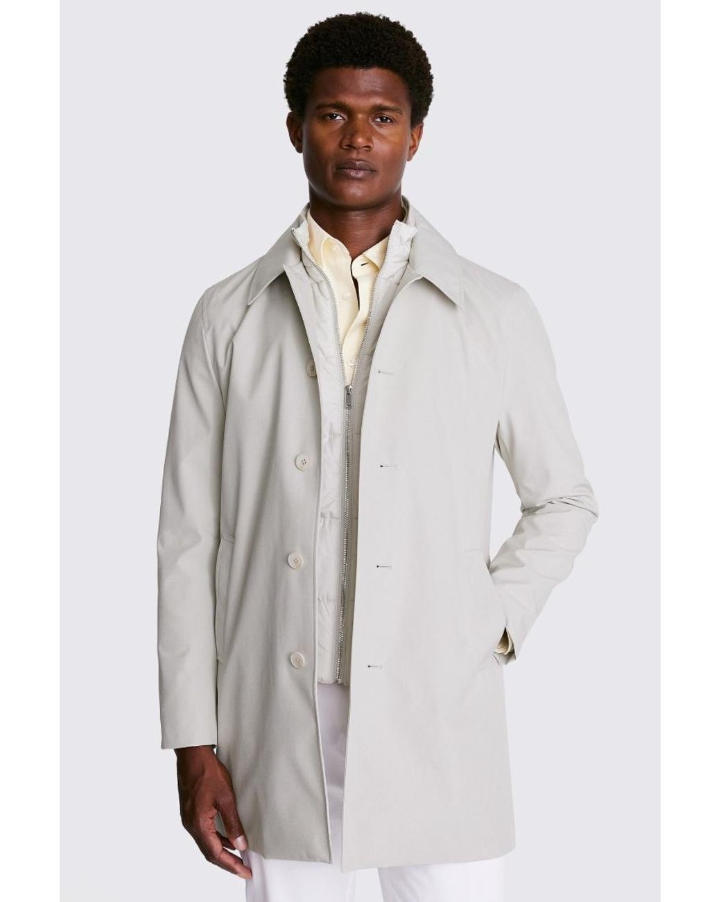 Moss bros raincoat hotsell