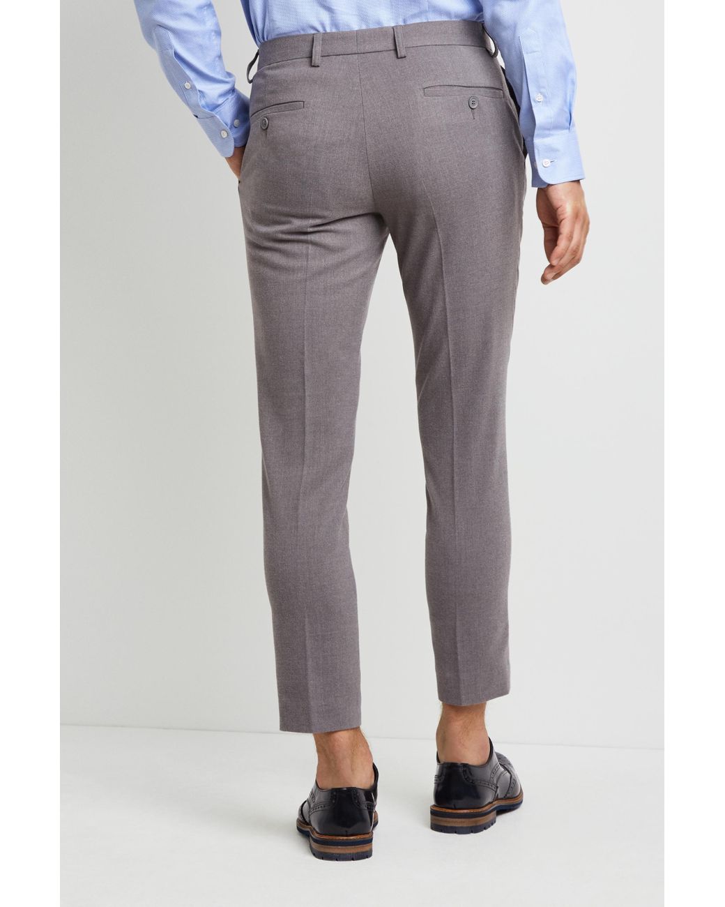 light cropped trousers