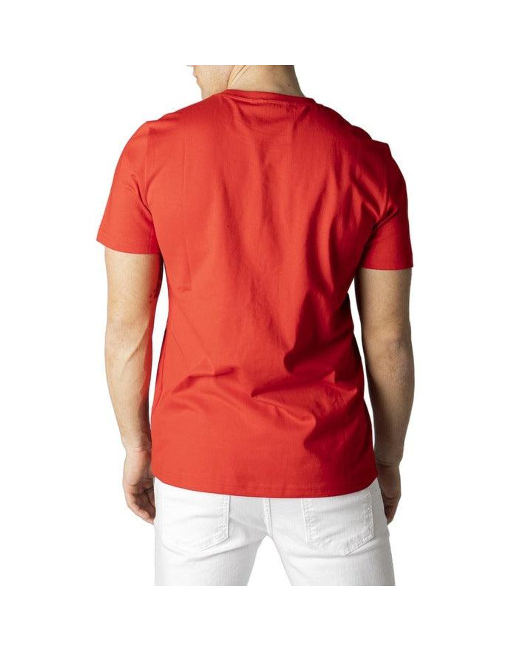 Antony Morato Cotton Men T-shirt in Red 
