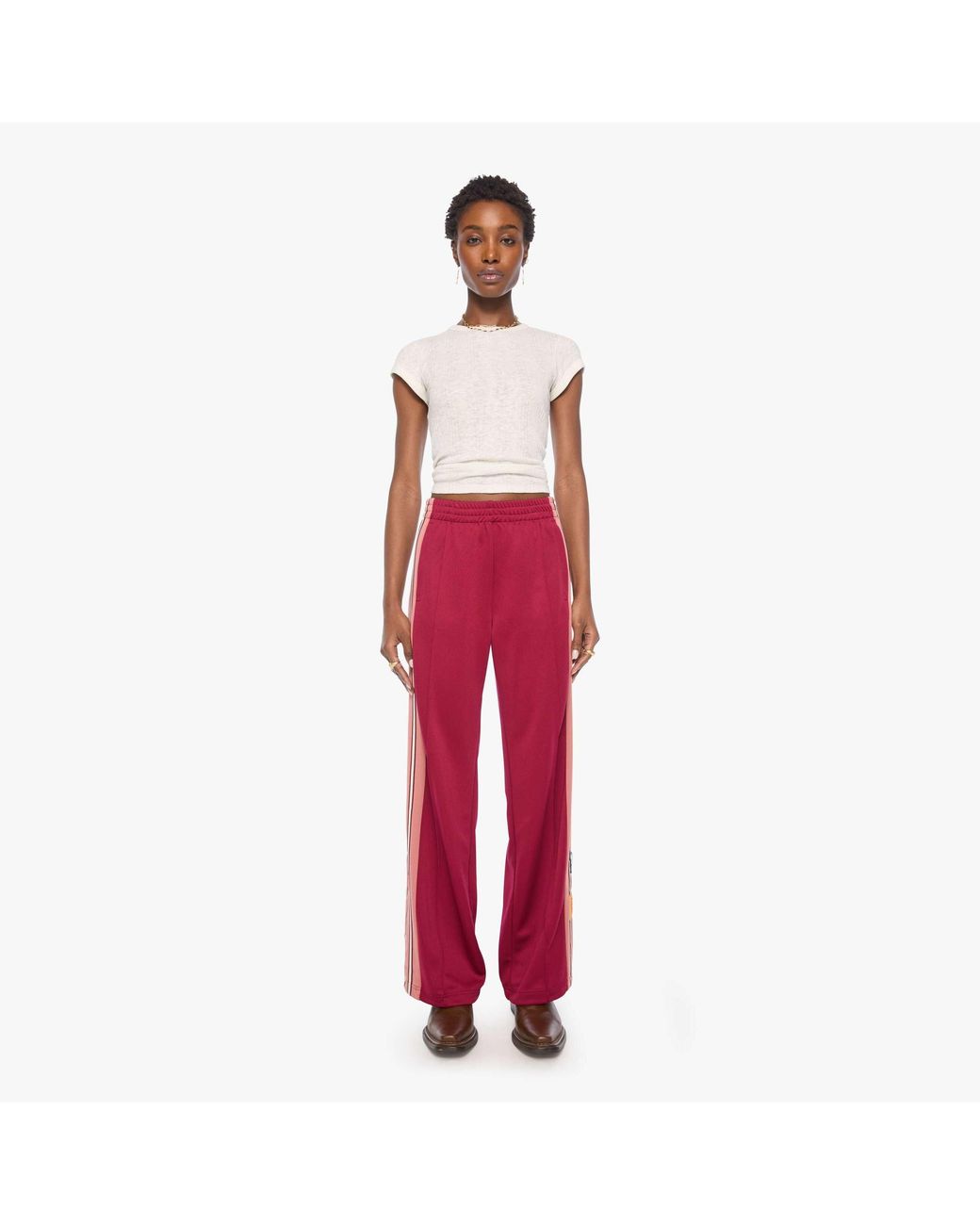 Mother Red The Resealable Personal Best Sneak Persian Pants