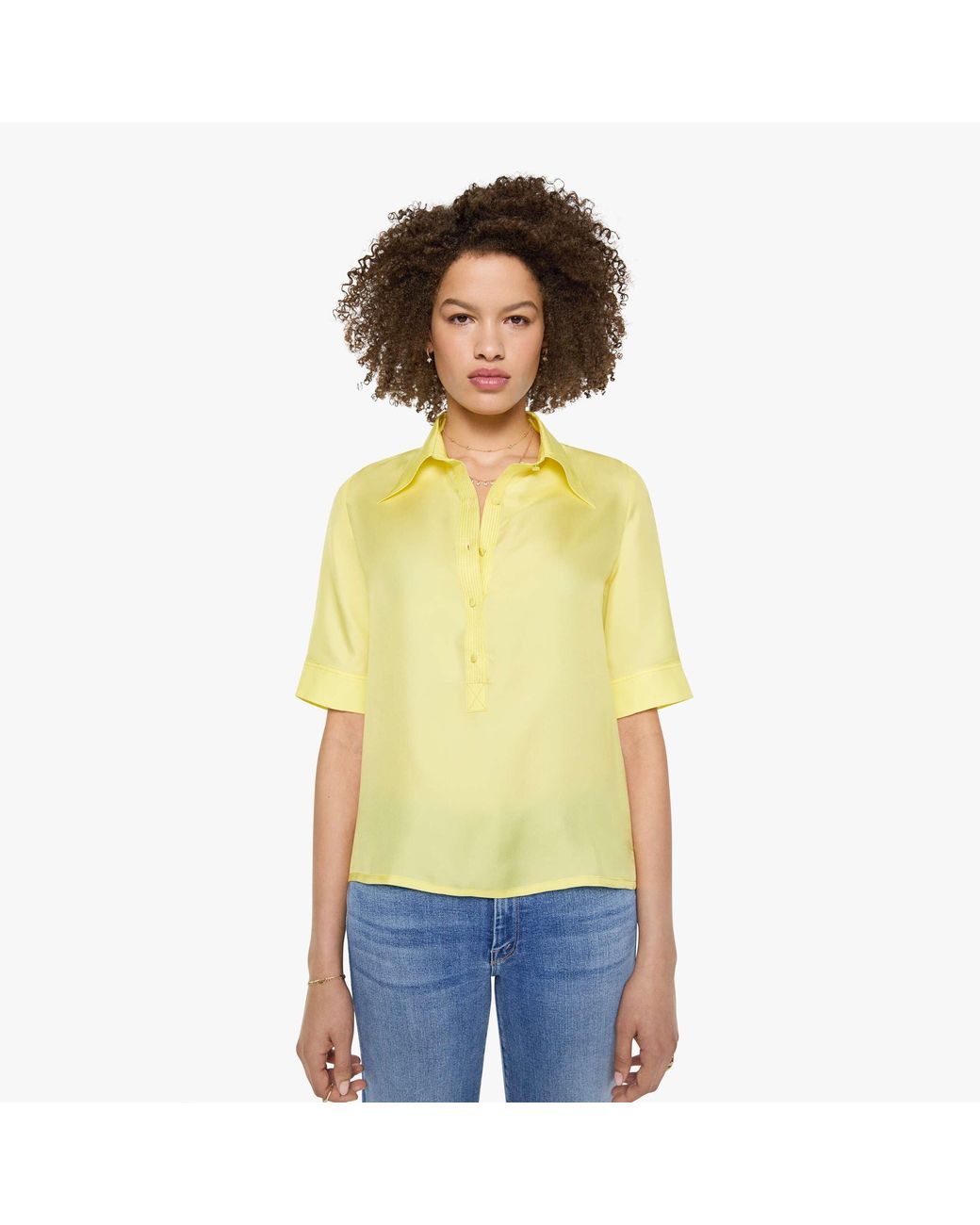La Prestic Ouiston Yellow Lauren Shirt Lemonade