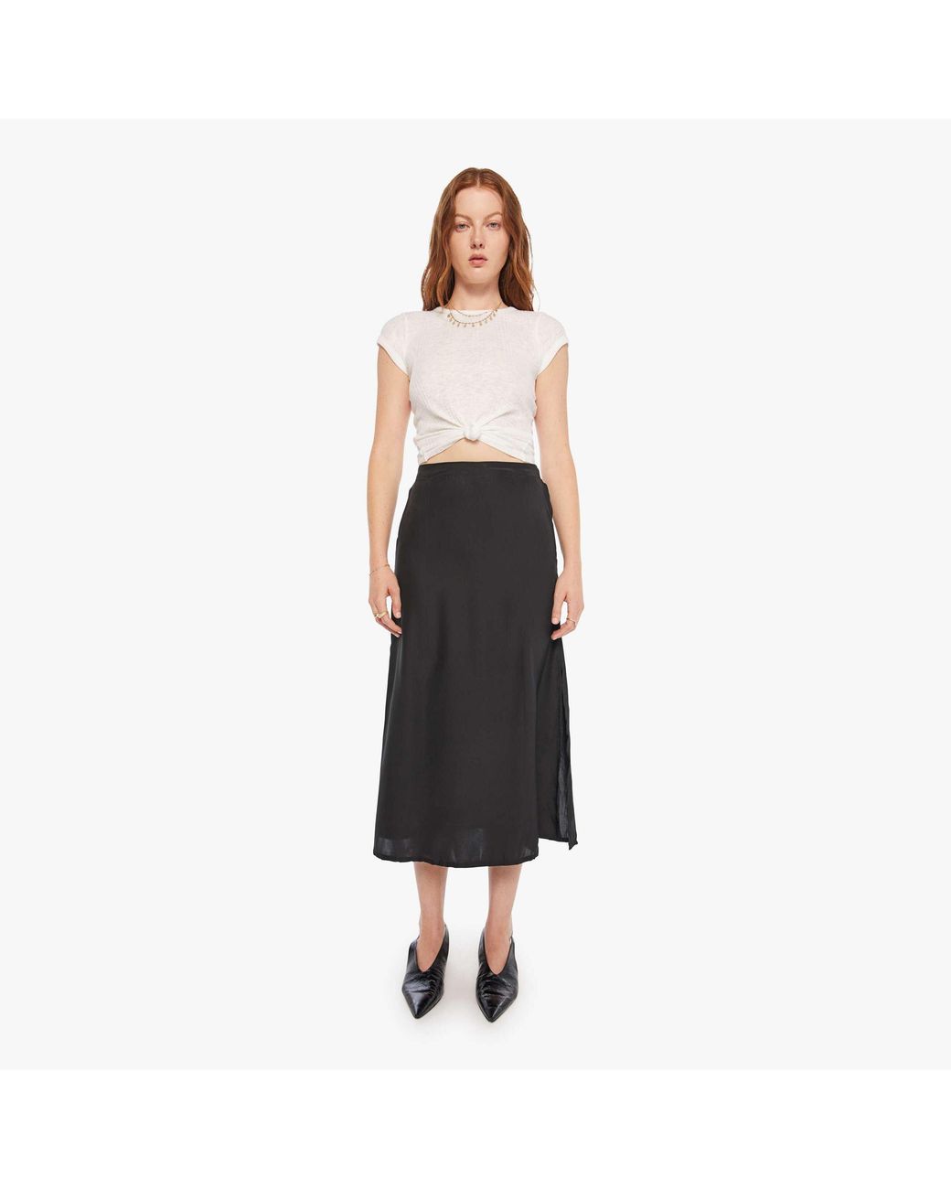 Natalie Martin White Anita Skirt
