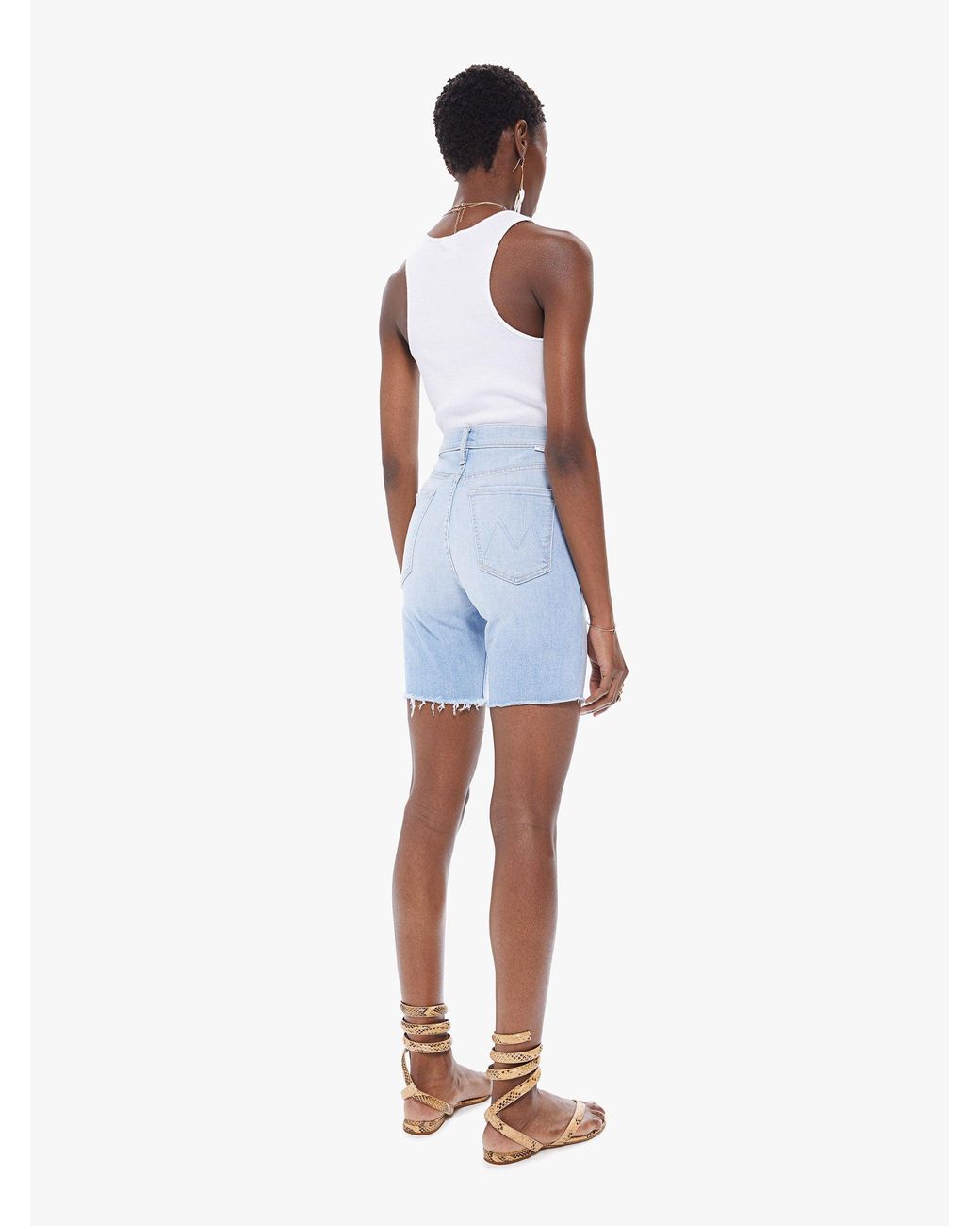 Mother Denim The Tripper Cut Off Fray 