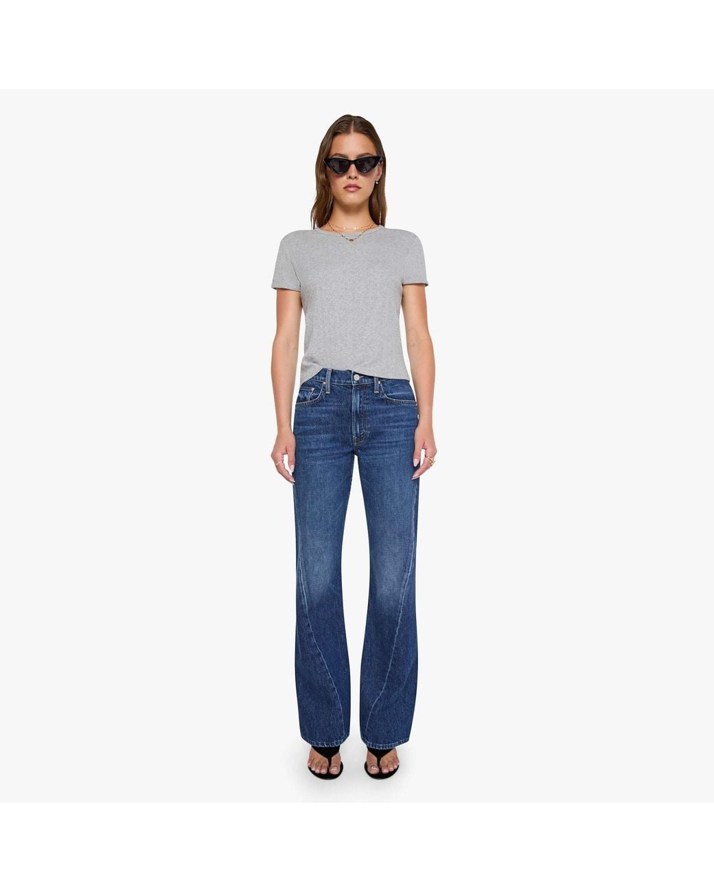 Mother Blue The Bookie Twist Sneak Did You Bring Me Anything? Jeans