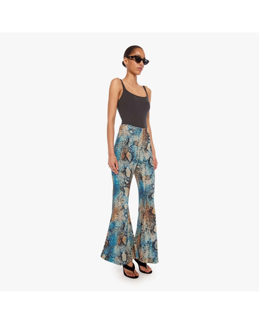 Alix Of Bohemia Blue Farah Pants Serpent Tide