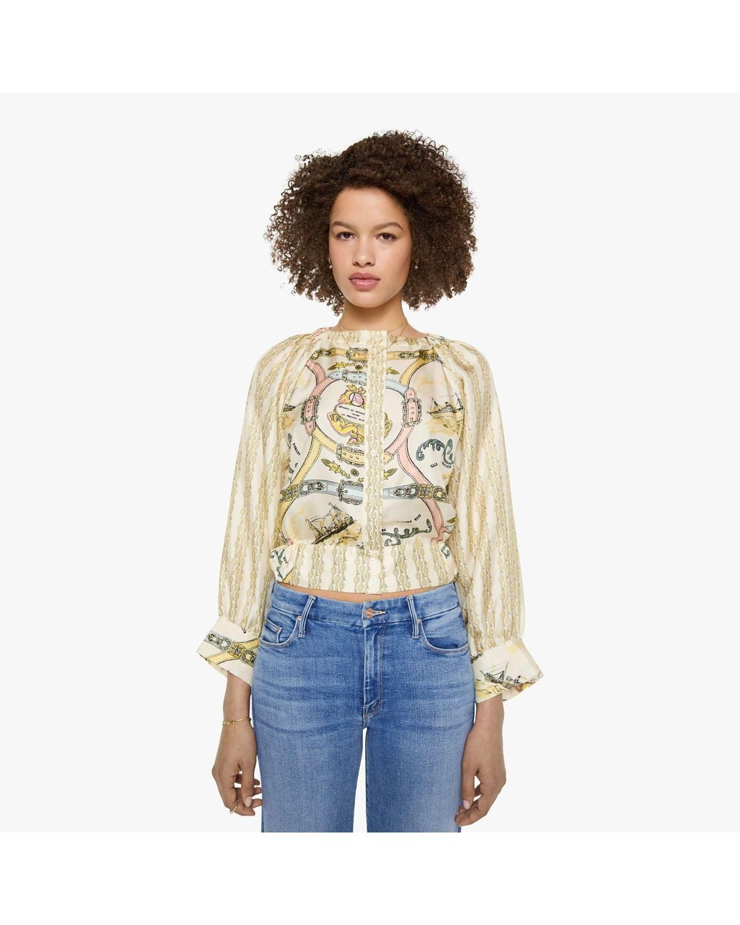 La Prestic Ouiston White Twin Shirt Attach Pastel