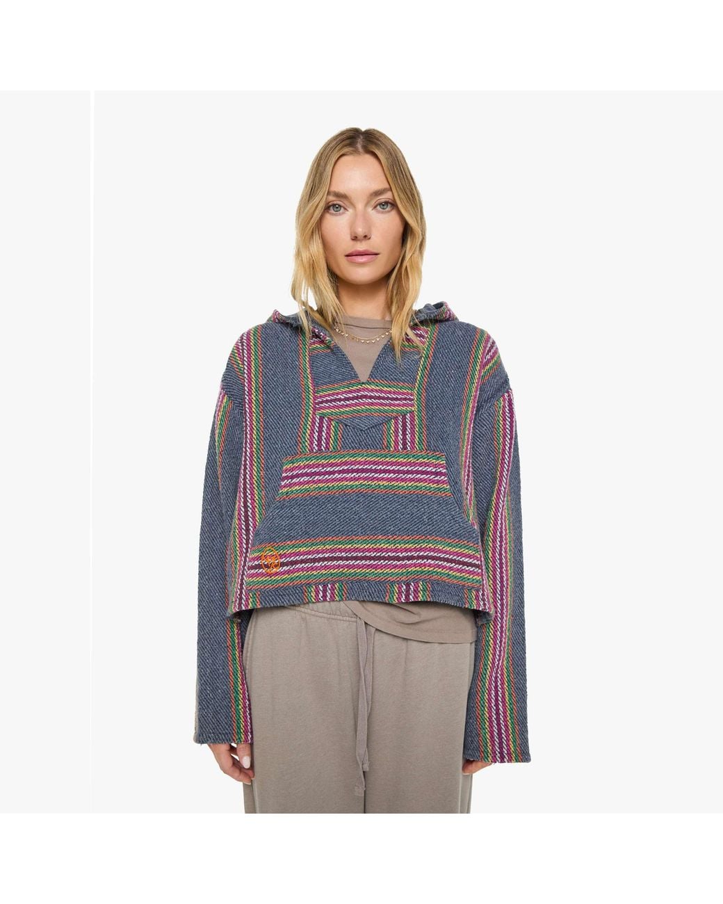 Ghost Forest Surf Club Blue Optimiscus Poncho Rescue Shirt