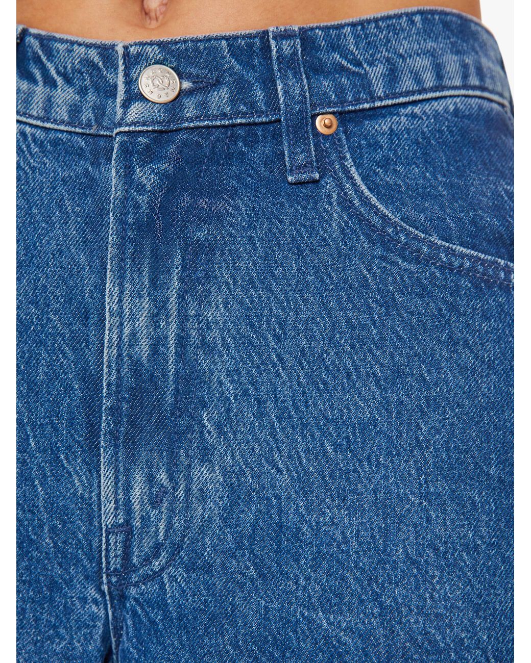 パンツ MOTHER SNACKS HW DOUBLE STACK ANKLE 24 Mother Snacks! High Waisted Double Stack Ankle Snap, Crackle