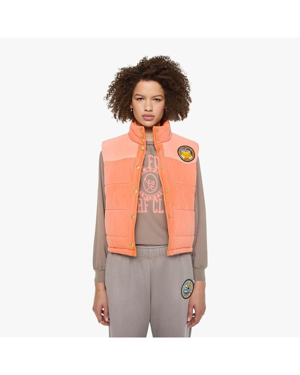 Ghost Forest Surf Club Orange Guardian Vest International Shirt