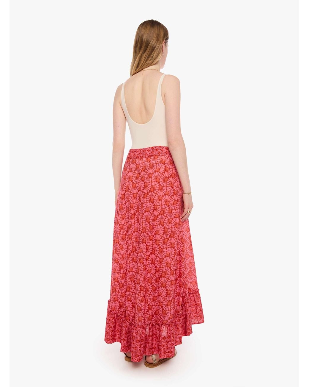 Xirena Red Janey Skirt Ruby Shell