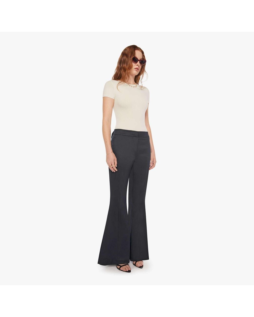 Maria Cher White Sam Pants Dark